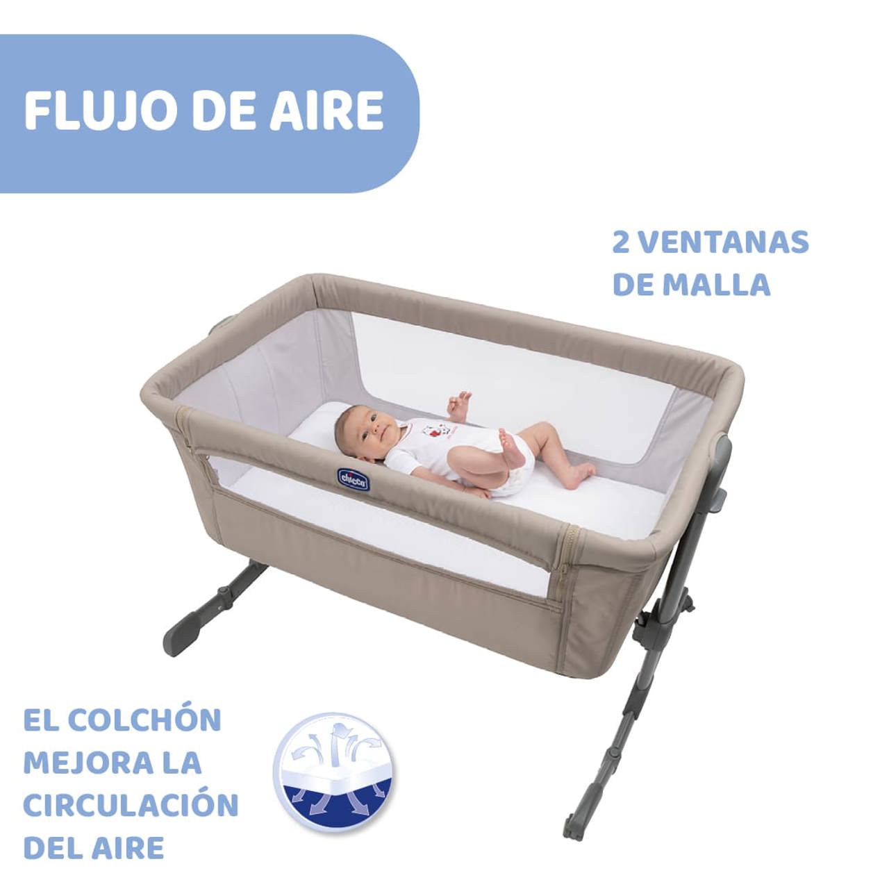 Pătuț Chicco Next2Me Essential Co-Sleeping