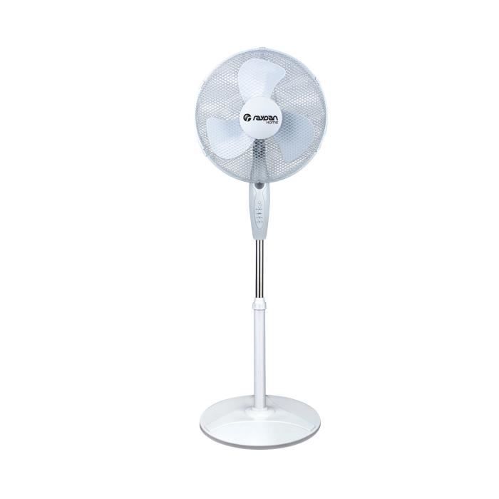 Ventilateur sur pied - THINIA HOME - Neos Comfort - Ø40cm - 40W - 3 Vitesses - Télécommande