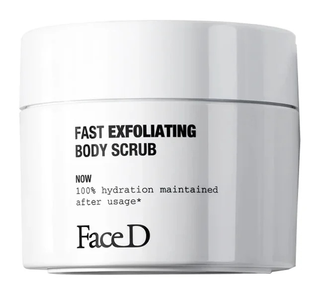 Esfoliante corporal facial rápido Face D Faced 250 g Suavizante