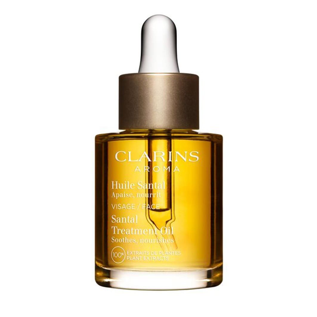 Clarins Aromaphytocare Santal Treatment Oil -kasvoöljy – kuivalle ja erittäin kuivalle iholle – 30 ml