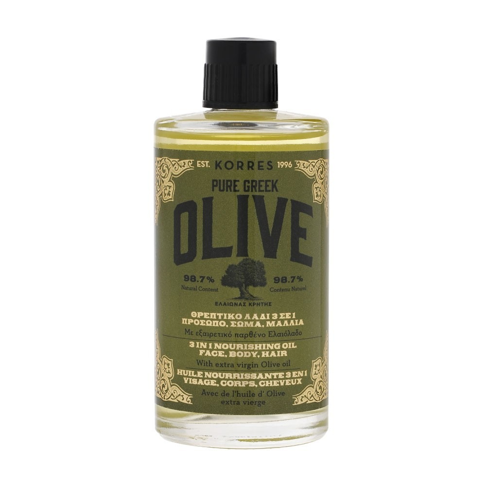 KORRES Huile nourrissante 3en1 Olive