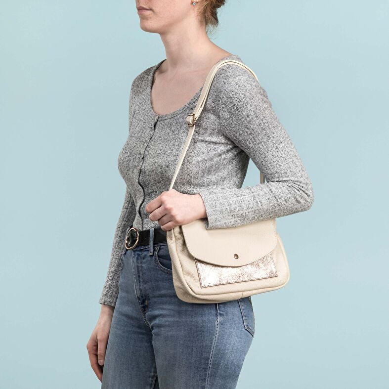 Bolsas femininas, bolsas bege