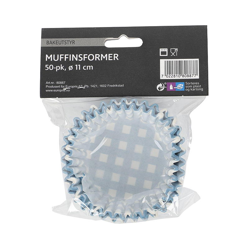 Cuisine muffinform 50-pak Diameter 11 cm