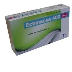 BIOGROUP Echinacea 400 Plus voedingssupplement, 20 flesjes van 2 ml