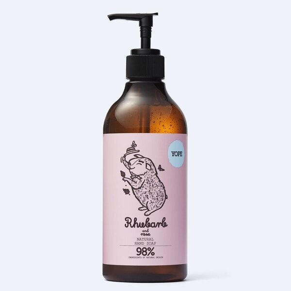 Yope Rabarber & Rose Handtvål 500ml