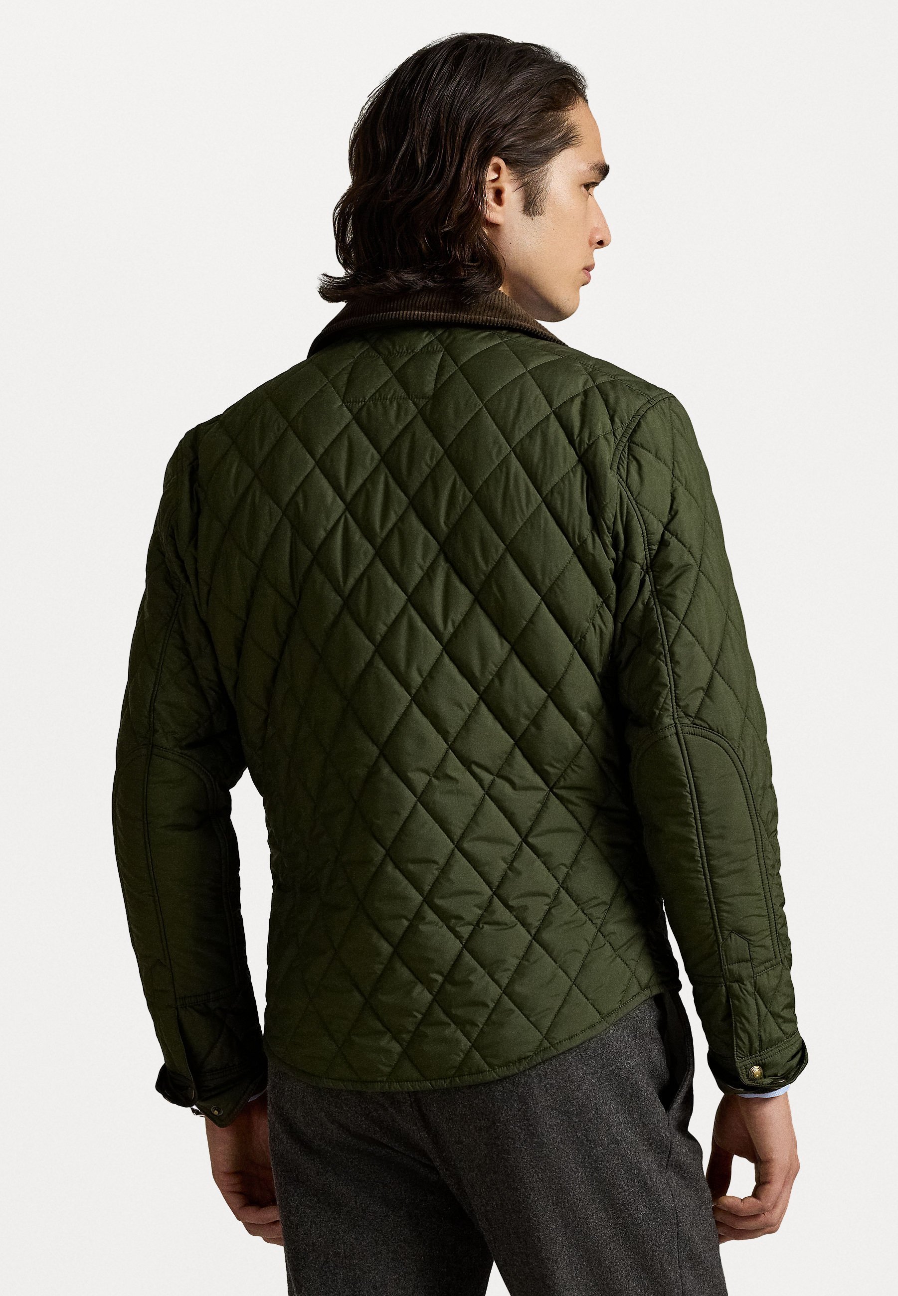 Polo Ralph Lauren THE BEATON GEWATTEERDE JAS - Lichte jas - olijfgroen