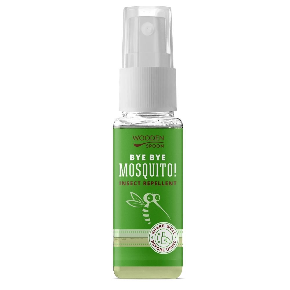 Cuillère en bois Au revoir moustique !