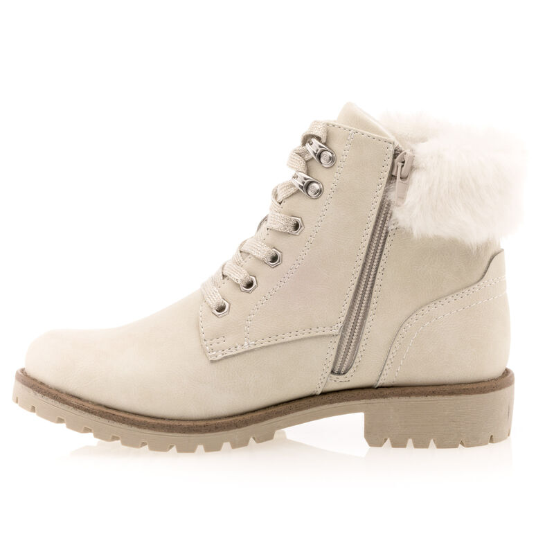 Beige dameslaarzen / enkellaarzen