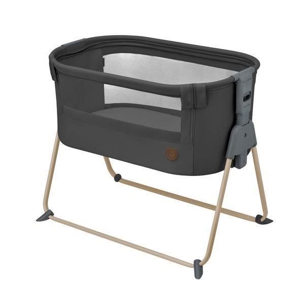MAXI-COSI Tori Berceau Cododo, pliage ultra compact, léger, de la naissance à 6 mois (jusqu'à 9kg) , Beyond Graphite eco
