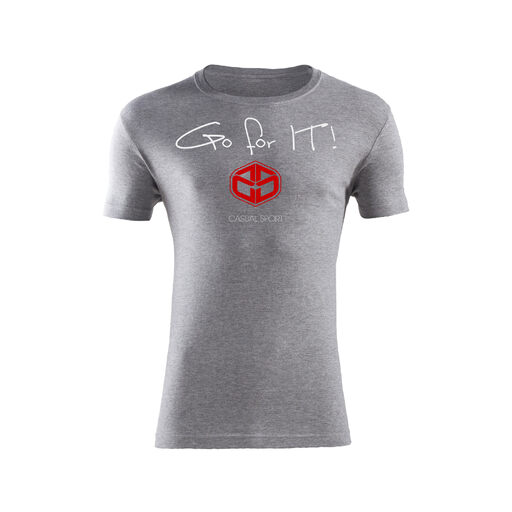 Camiseta Casual Sport Zacht Gris Duruss Padel