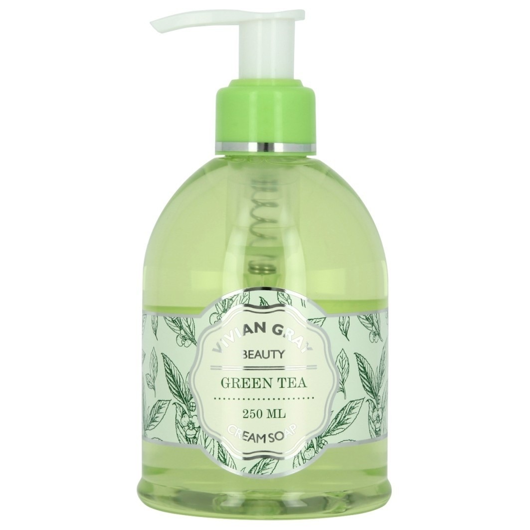 Vivian Grey Handseife Grüntee Cremeseife - 250 ml
