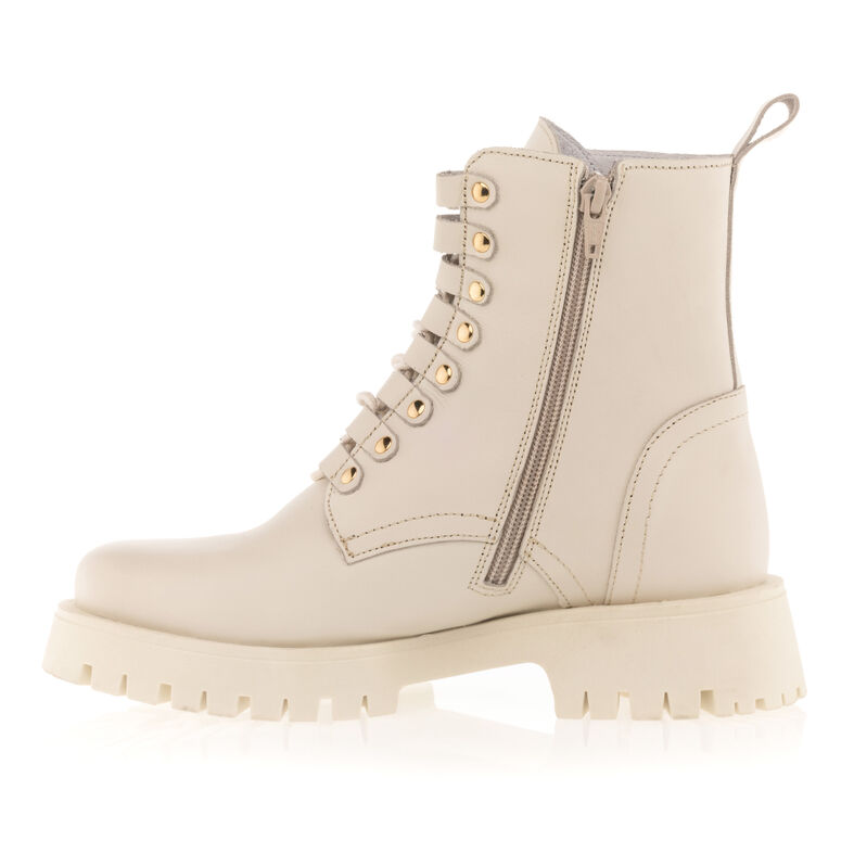 Beige dameslaarzen / enkellaarzen