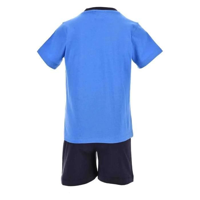 Pigiama corto da bambino in cotone con stampa di Spiderman, 