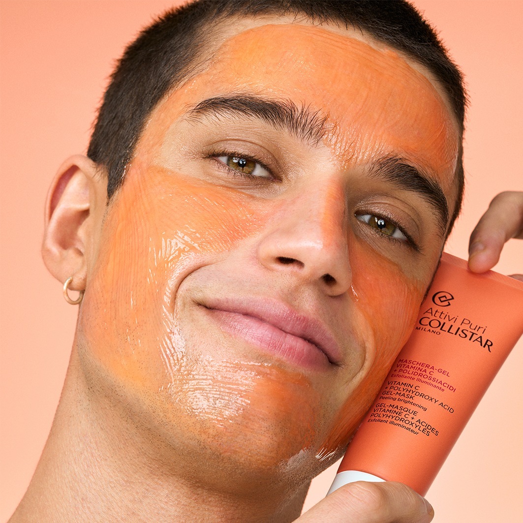 „Collistar Glow Mask“ vitamino C ir polihidroksirūgšties gelinė kaukė – 75 ml