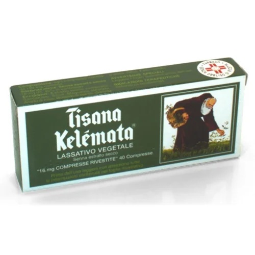 KELEMATA Tisane Kelemata 16 mg 40 comprimés pelliculés Laxatif à base de plantes