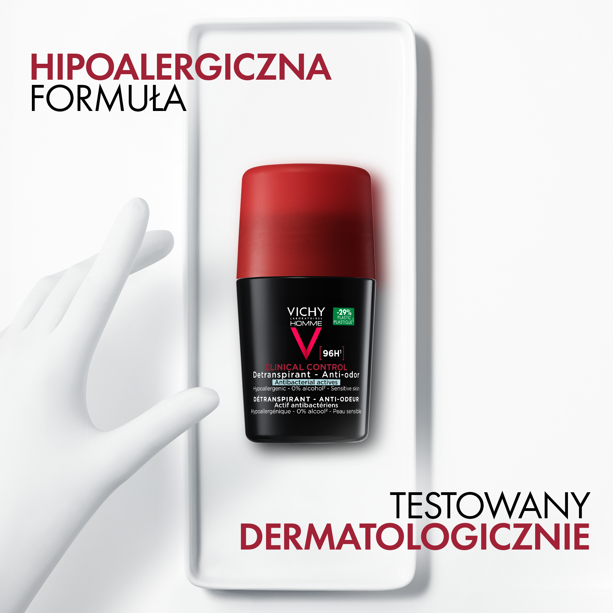 Vichy Homme Clinical Control 96 H