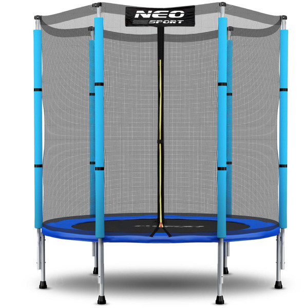 Trampolina ogrodowa z siatką zewn. Neo-Sport 140cm 4,5ft