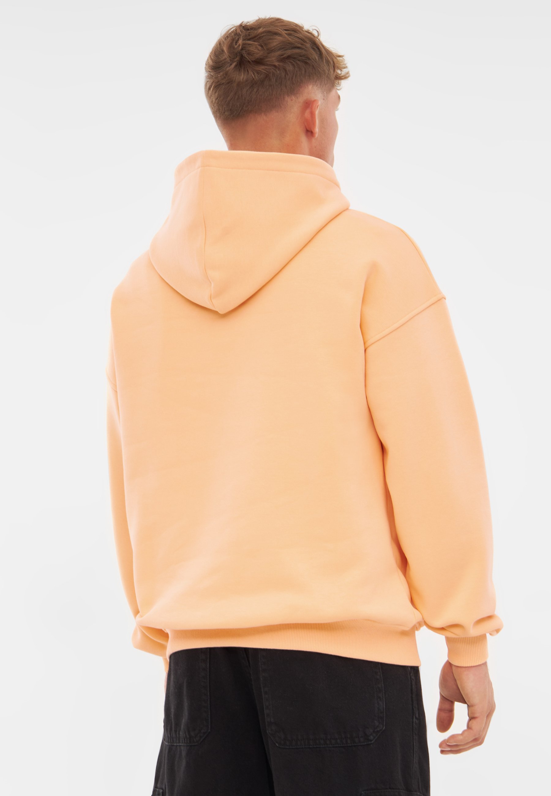 Johnny Urban CODY OVERSIZED - Hoodie - perzik
