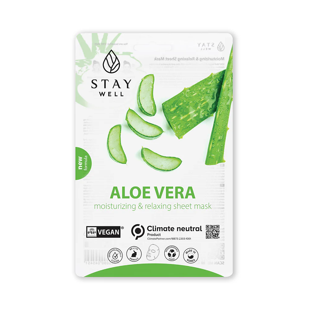 Mask Vegan Sheet Mask - ALOE - Maschera Anti-età viso