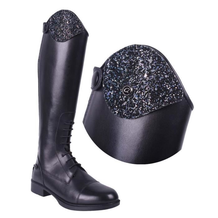 Top échangeables pour botte d'équitation QHP Romy Glitz - navy - 33/34