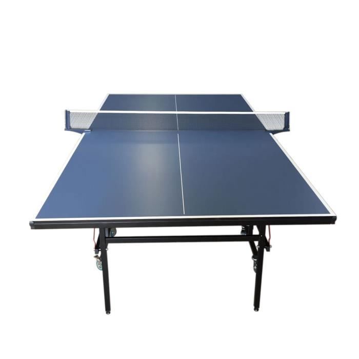 Professional ping-pong table, ROBY model, blue color