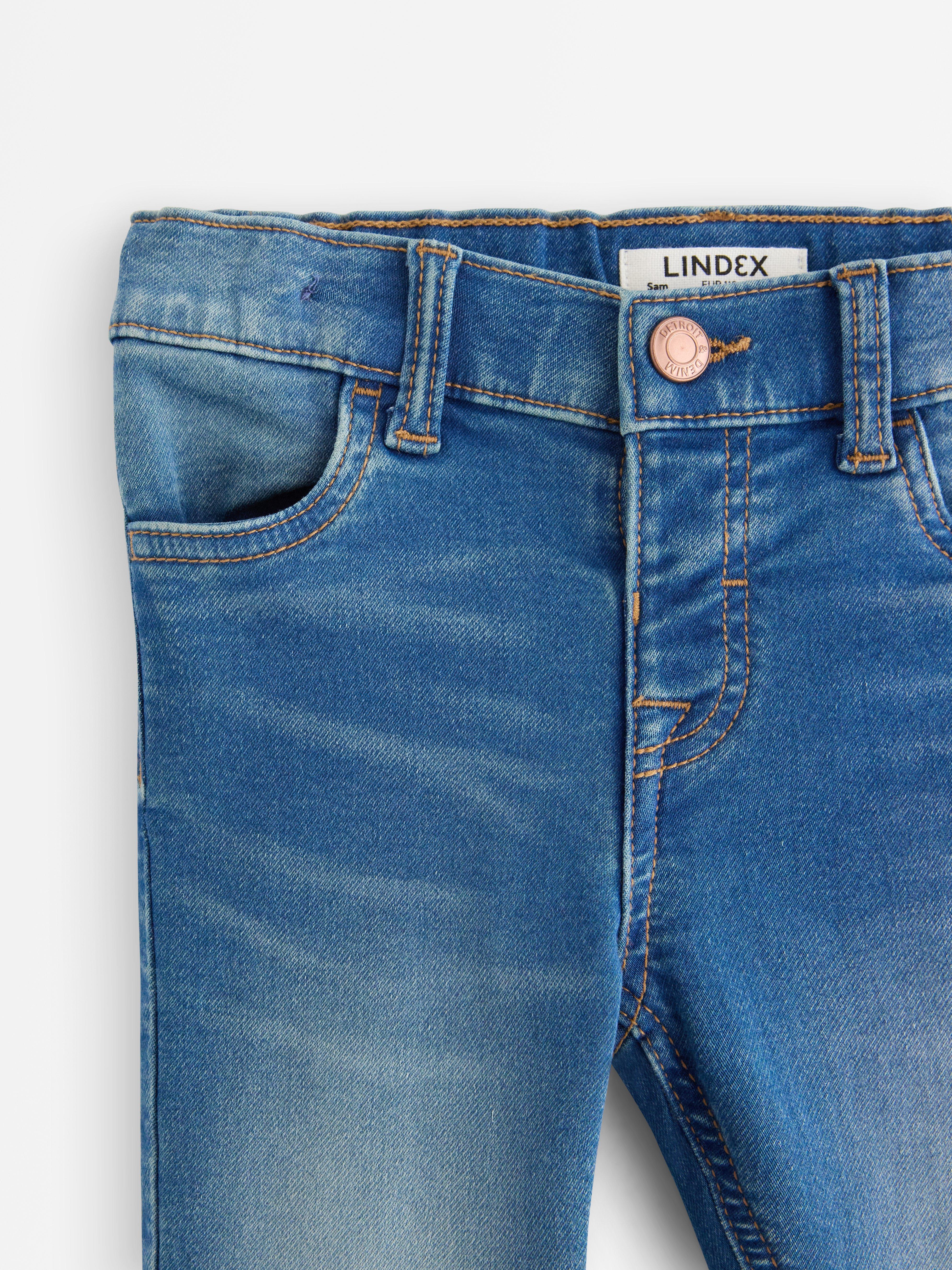 SAM jeans i denimtrikå med superstretch Denim