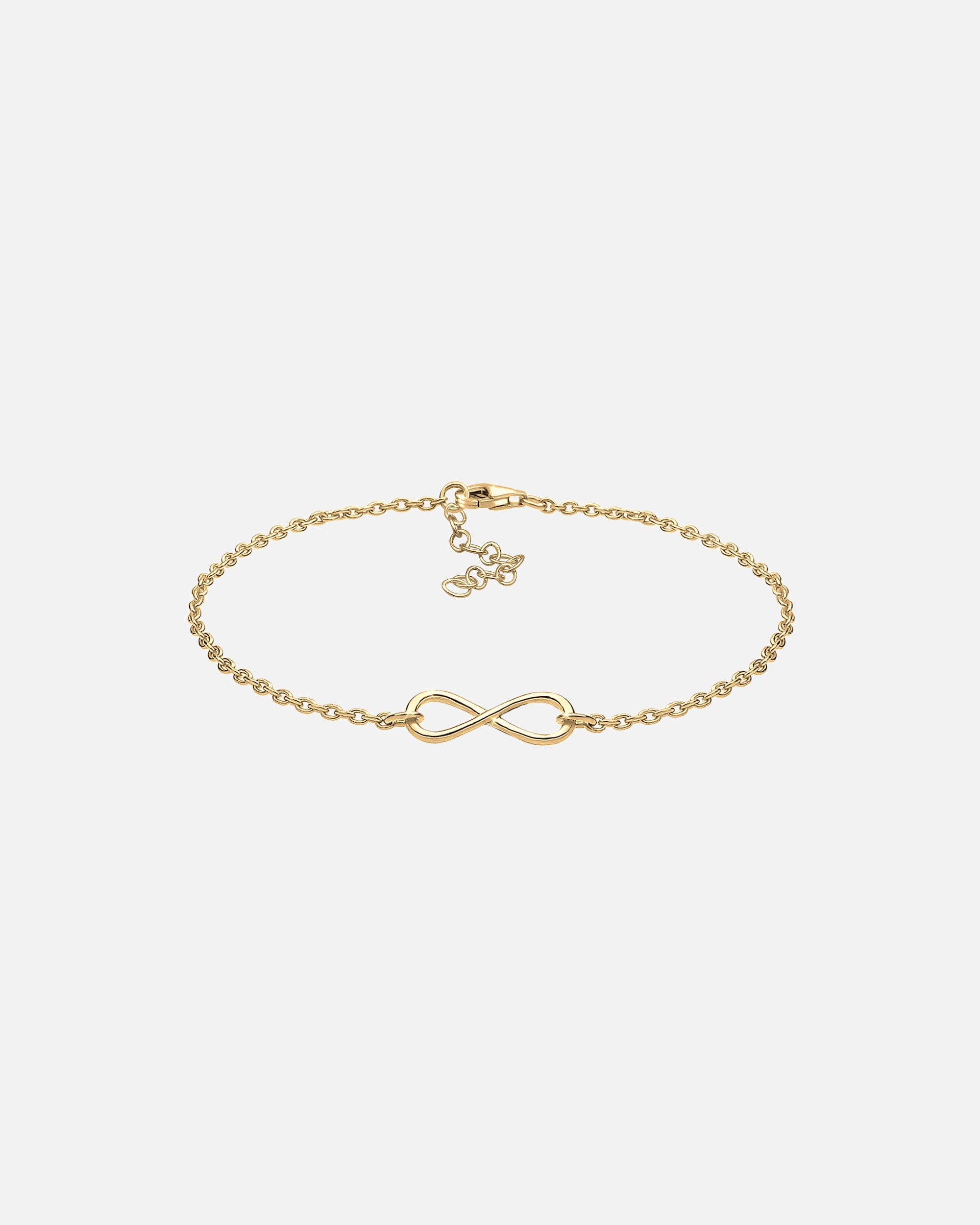 Elli Infinity Bracelet Femme Plaqué Or Argent (925/1000)