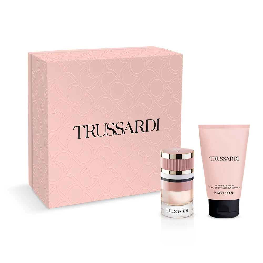 Trussardi COFANETTO Contemporary Donna – Eau de Parfum + Silk Body Emulsion - Cofanetto Profumo Donna, Eau de Parfum, Latte Corpo