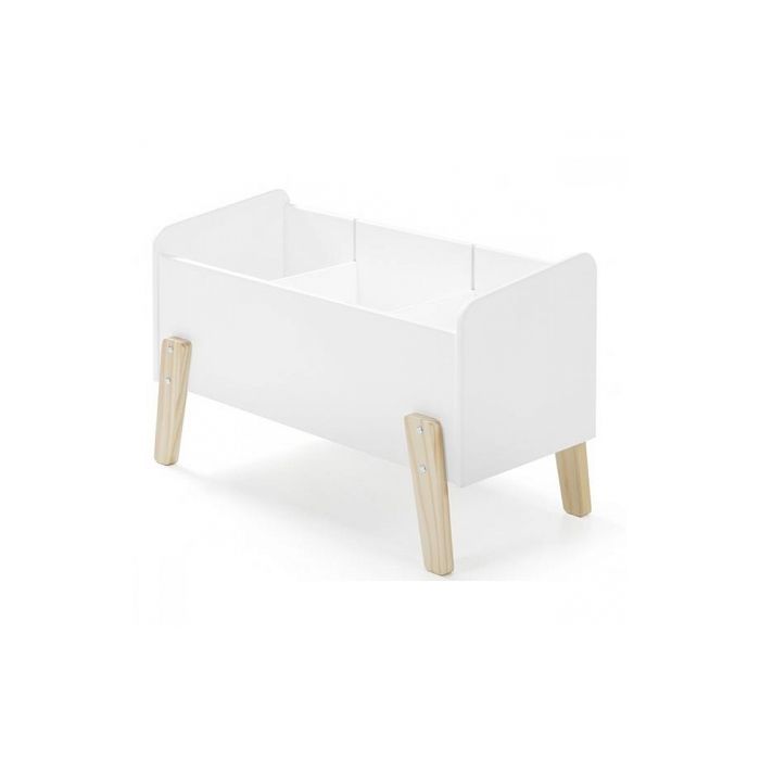 KIDDY Coffre à jouets Blanc