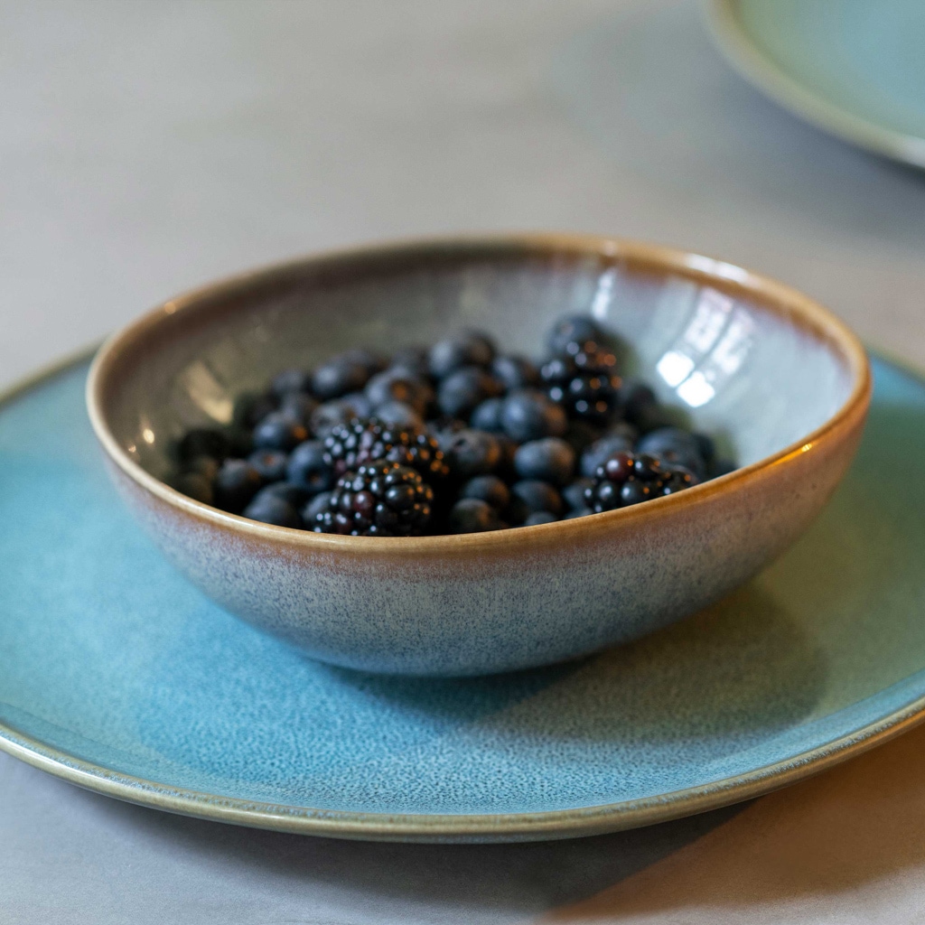 Service de table Villeroy & Boch, service petit-déjeuner, 6 pièces, EC Lave glacé – 1 pièce