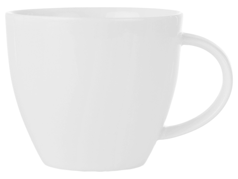 Filiżanka Kubiko/Fala porcelanowa 220 ml biała
