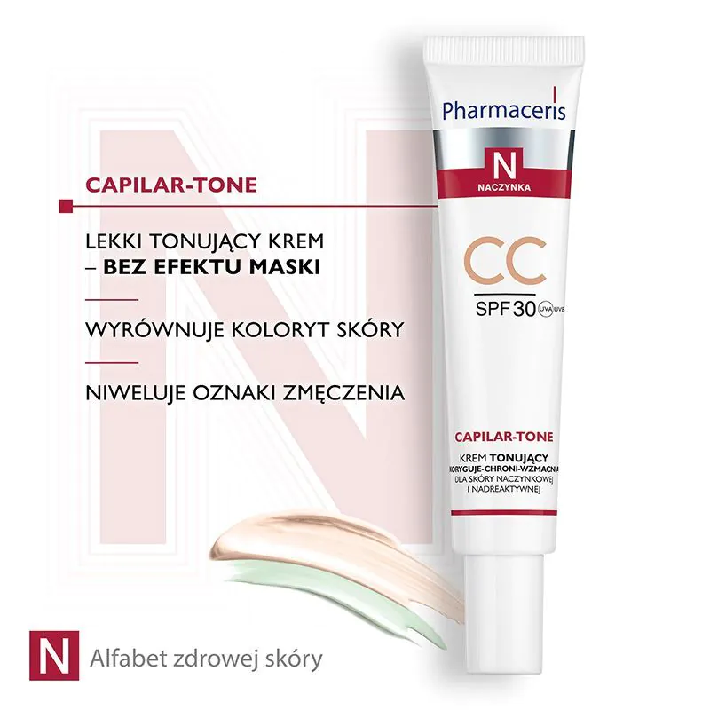 Pharmaceris N Capilar-Tone Krem Tonujący CC SPF30