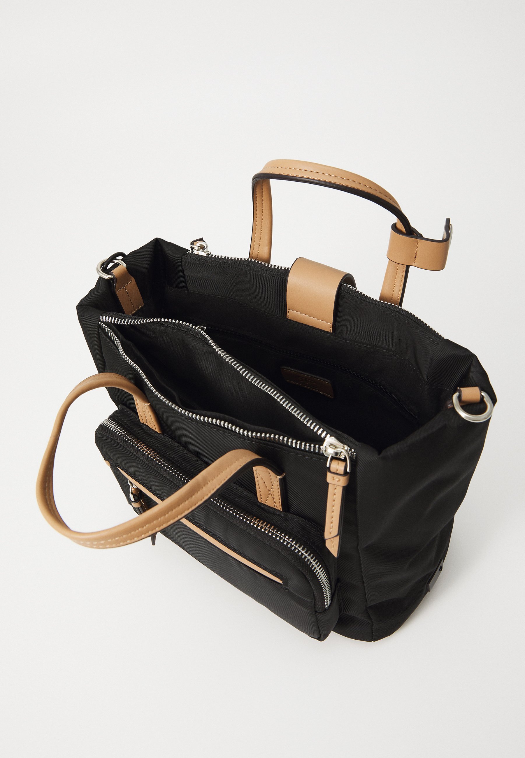 PARFOIS TOTE BAG AQUARIUS BLACK - Borsa a mano - nera