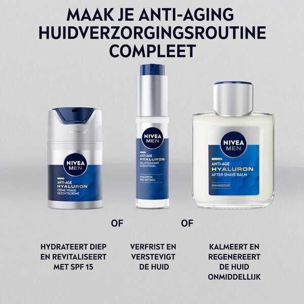 NIVEA Men Hyaluron крема за лице против старења<br>50ml