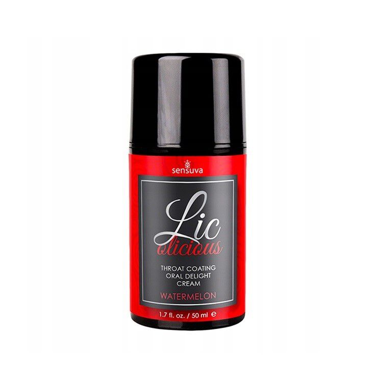 Crème Sensuva Lic-o-licious Délice Orale
