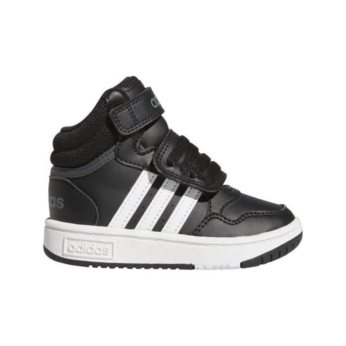 Basket - Adidas - Hoops Mid 3.0 Ac I - Nero - Traspirante - Indoor