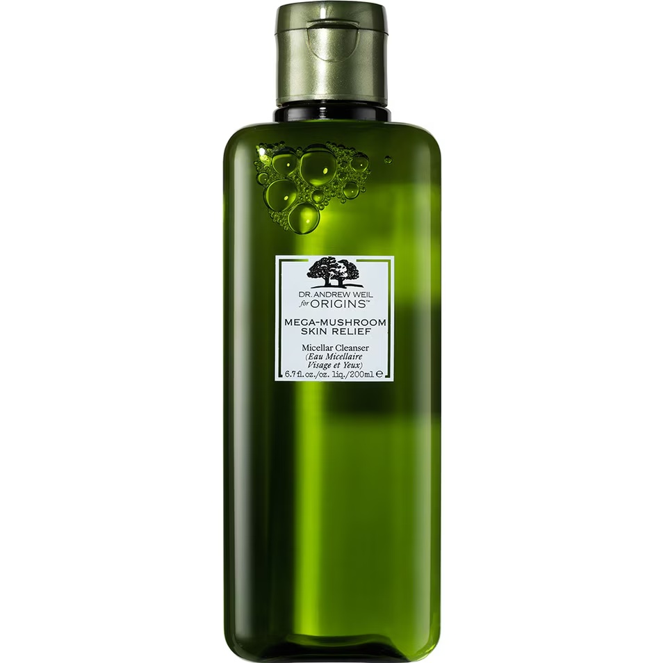 ORIGINS DR. ANDREW WEIL PENTRU ORIGINS™ MEGA-CIUPERCI PENTRU CALMAREA PIELII CALMARE A PIELII CALMARE A PIELII CURĂȚĂTOR MICELAR