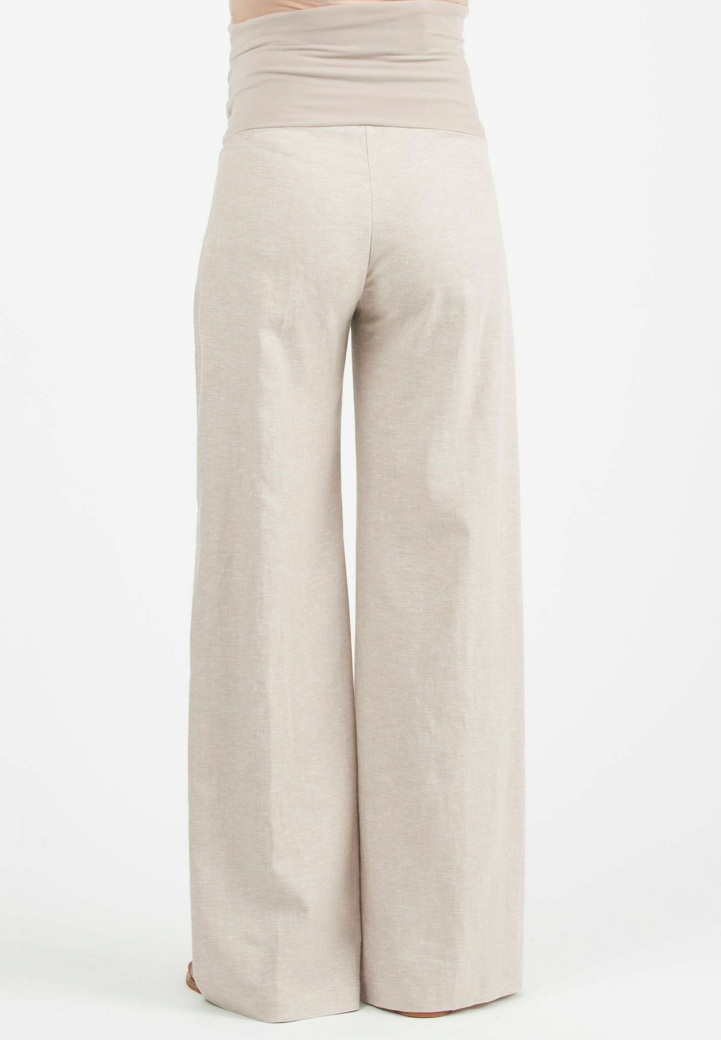 Pantalon de maternité Attesa - beige
