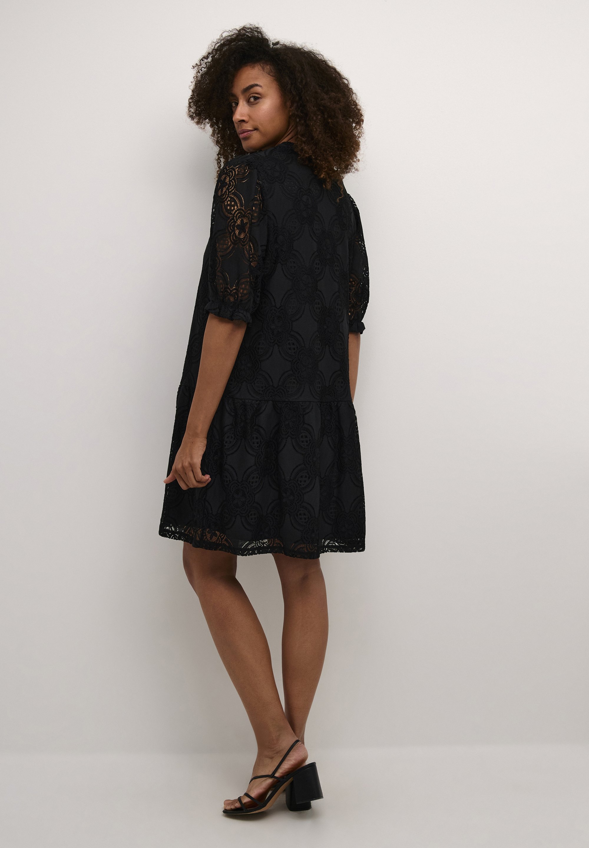 Culture CUHENRIETTE LACE - Dagjurk - zwart