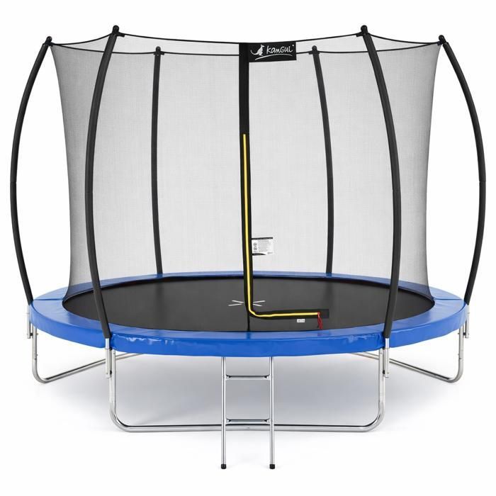 Kangui - Round trampoline Ø300cm with safety net and ladder - Blue - FPR 300