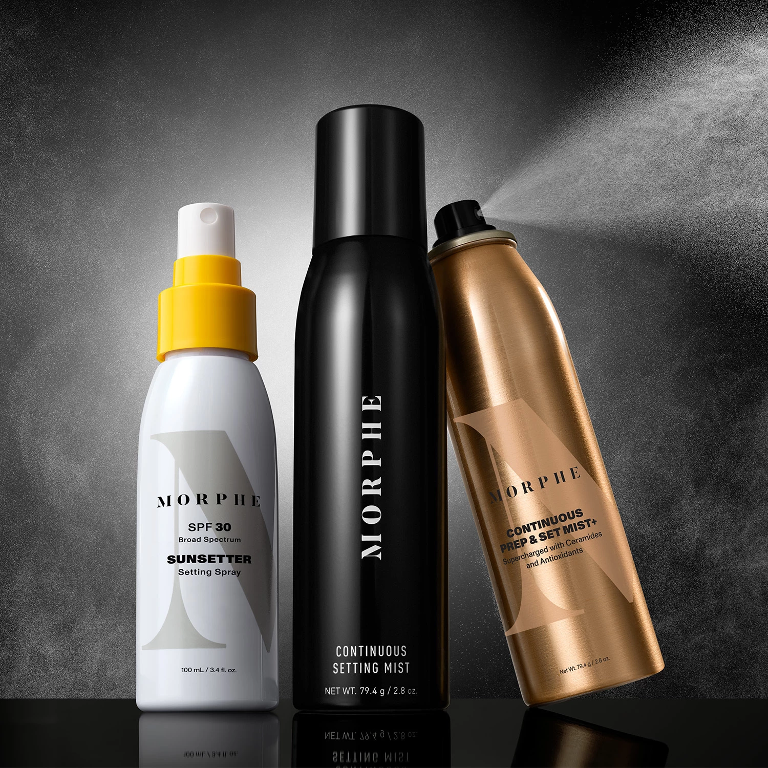 Spray de pregătire și fixare continuă 95 g - Morphe