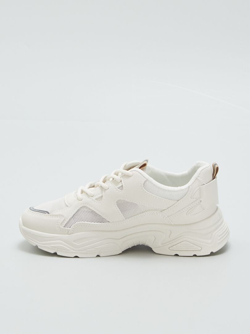 Sportieve sneakers - BEIGE