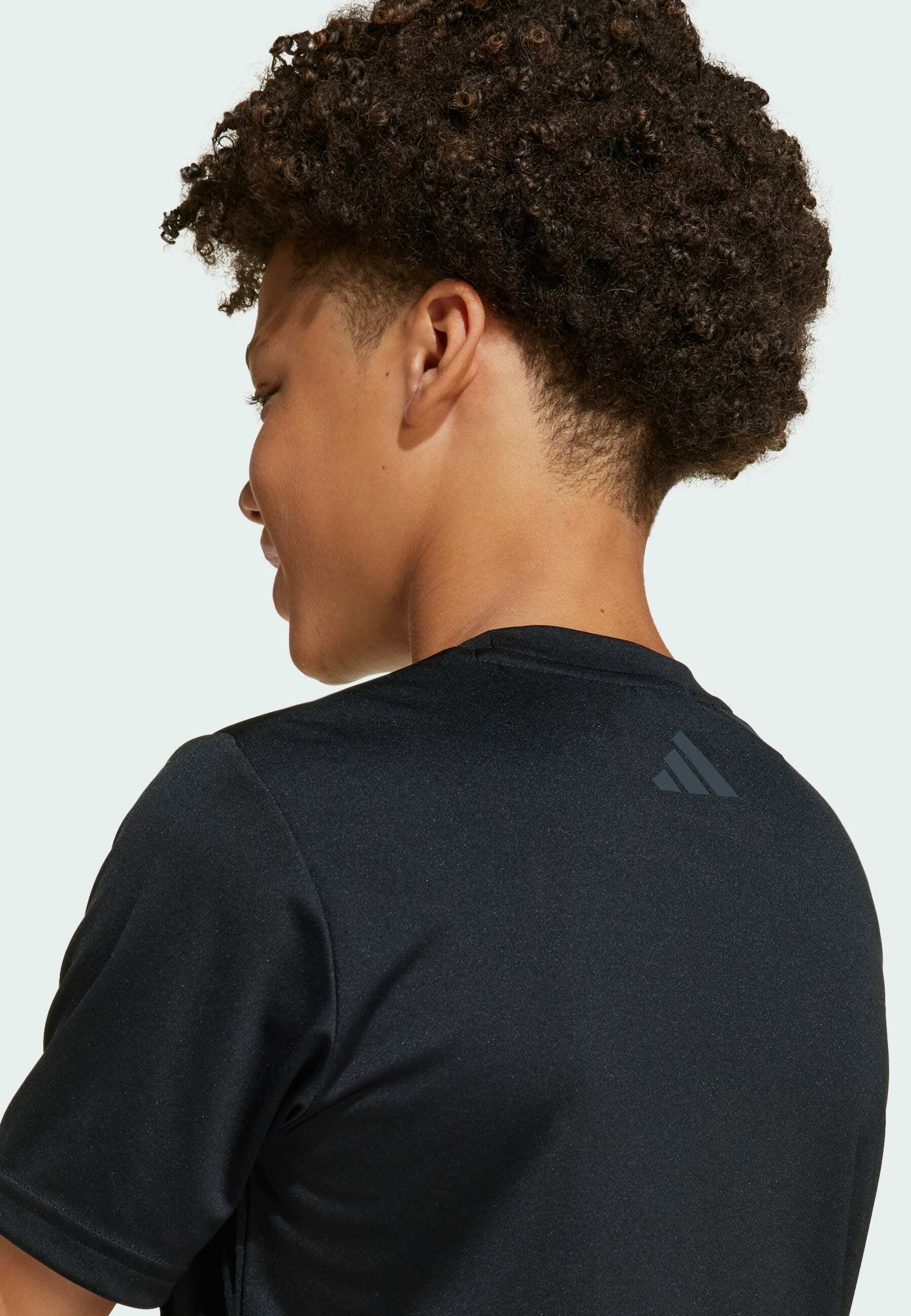 adidas Sportswear SMILEYWORLD KIDS - Pantaloni scurți sport - negru galben strălucitor