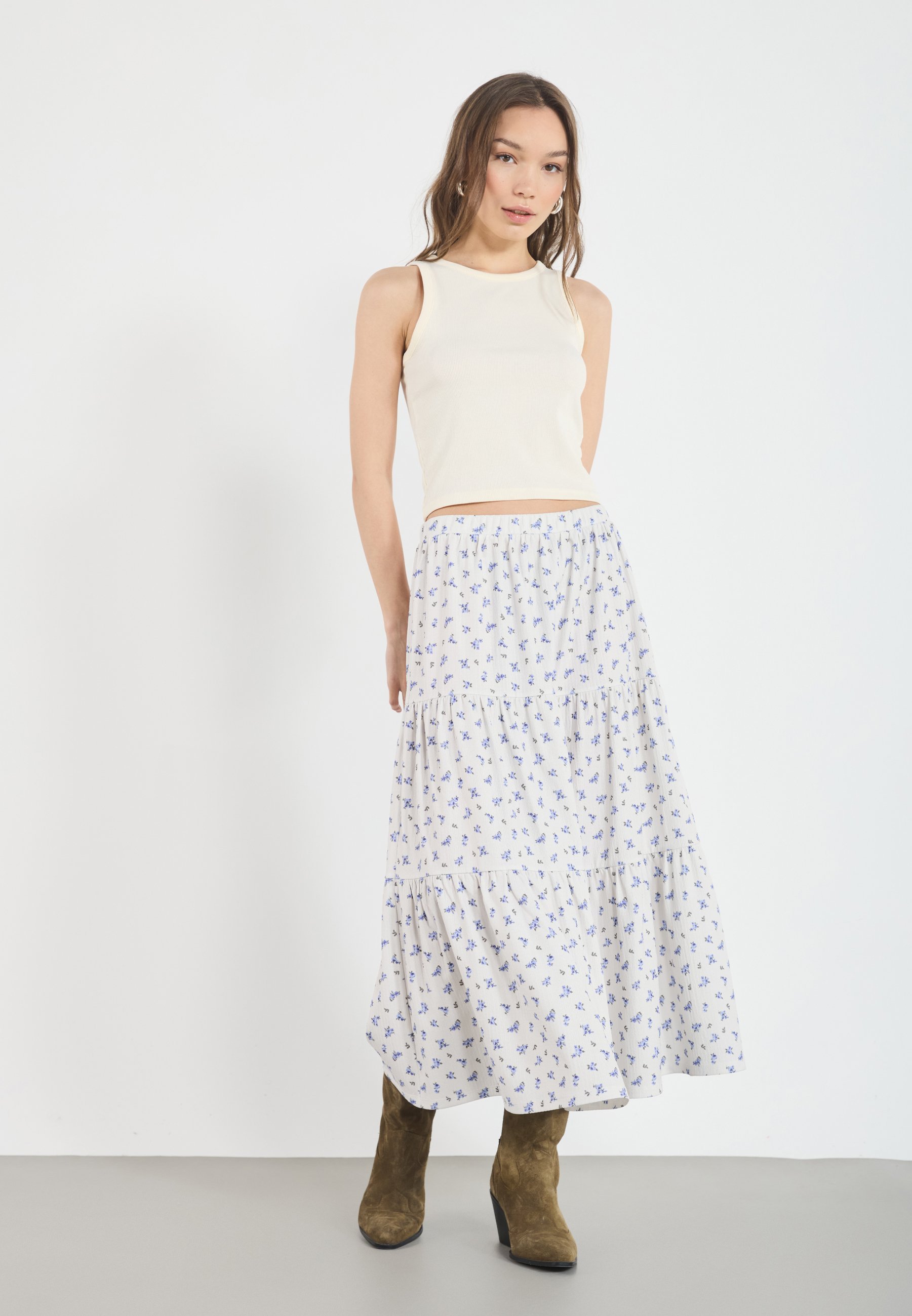 Even&Odd Maxi rok - veelkleurig
