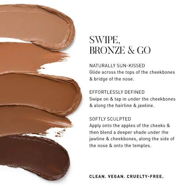 Morphe 2 Sun & Done Smooth Bronzer Stick - Cocoa Coast 8g