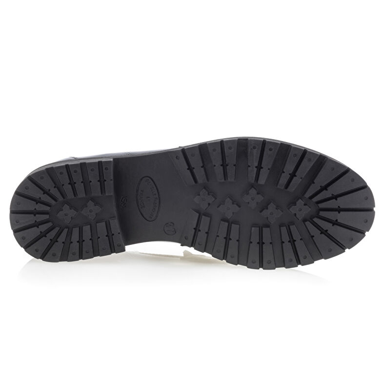 Svarta loafers/båtskor för kvinnor