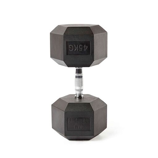 45 kg Hexagonal-Hantel Singular WOD