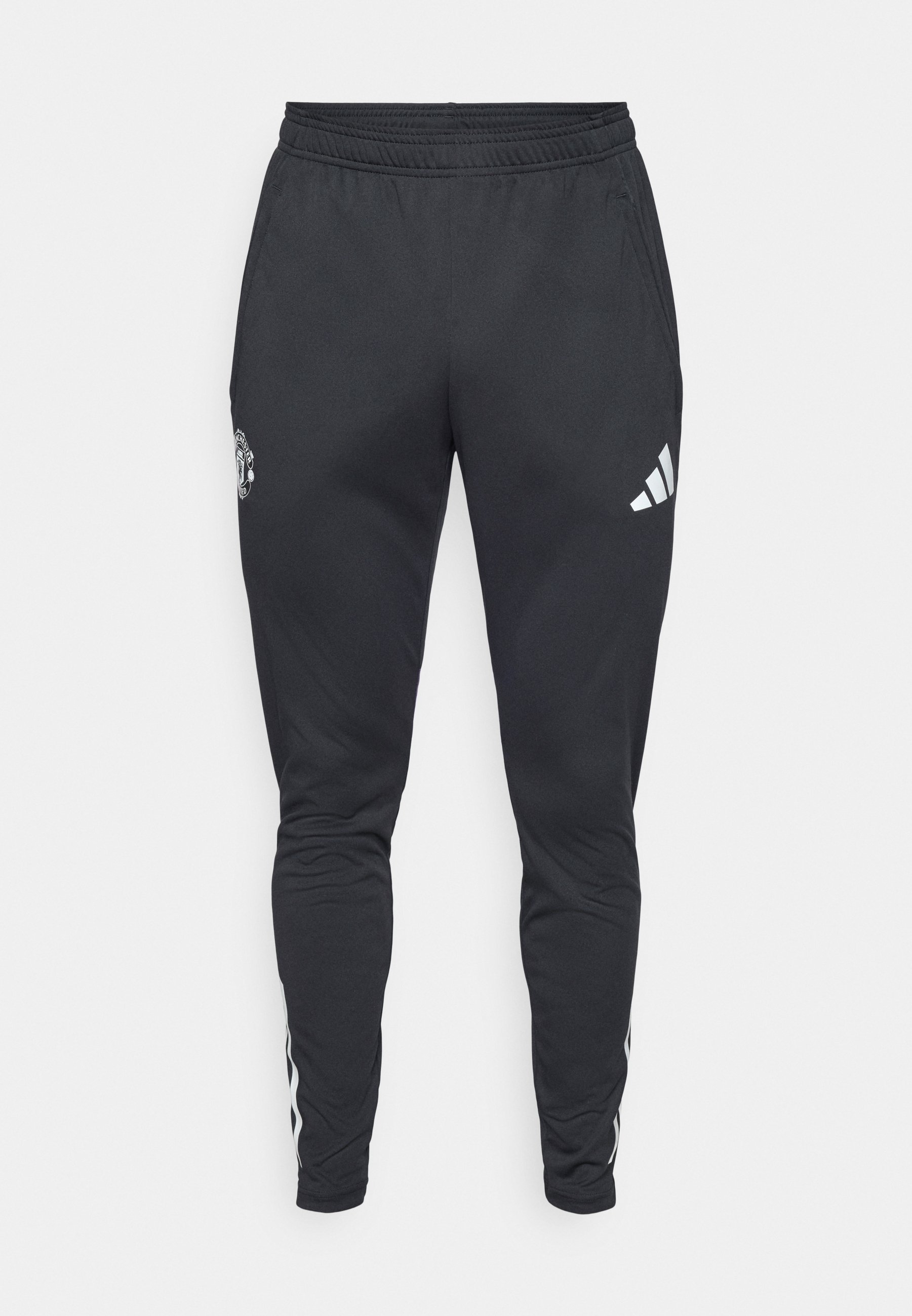 adidas Performance MANCHESTER UNITED 25/26 COMPETITION TRAINING PANTS - Odzież klubowa - czarny/śliwkowy aurora