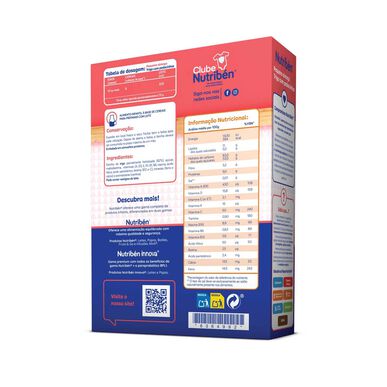 Nutribén Vehnäpuuro paloilla 12M 375g
