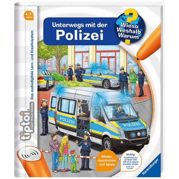 tiptoi® WWW Poliție în mișcare Volumul 22